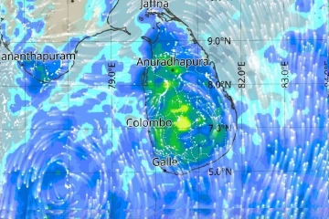 ඉදිරි පැය 36 තුළ දිවයිනේ පළාත් කිහිපයකට වැසි සහ ගිගුරුම් සහිත වැසි - කාලගුණ විද්‍යා දෙපාර්තමේන්තුවෙන් අනතුරු ඇඟවීමක්