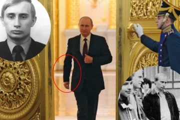 விளாடிமிர் புடினின் அசையாத வலது கை..! தனித்துவமான நடைக்கு பின்னால் உள்ள மர்மம்