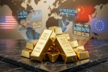 ட்ரம்பின் அறிவிப்பை தொடர்ந்து சடுதியாக மாற்றமடைந்துள்ள தங்கத்தின் விலை