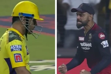 2 ரன்னில் தோனி அவுட்டானதை வெறித்தனமான ஆக்ரோஷத்துடன் கொண்டாடிய கோலி மீது விமர்சனம்! வைரல் வீடியோ