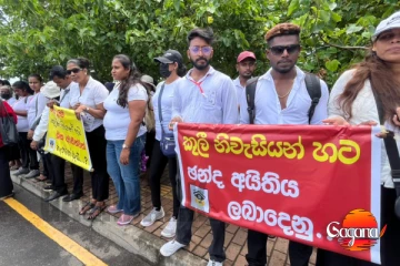 කොළඹ ජන විරෝධයක් - බ්‍රෝකර් මාෆියාව ඉවසීමට නොහැකිව පාරට ආ ජනතාව [PHOTOS]