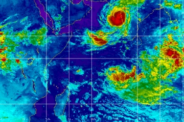 ஆழ்ந்த காற்றழுத்த தாழ்வு மண்டலம்; வளிமண்டலவியல் திணைக்களம் சிவப்பு எச்சரிக்கை