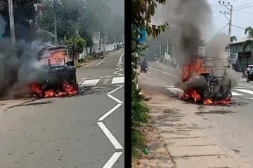 புத்தாண்டுக்கு உறவினர் வீட்டுக்கு சென்றுகொண்டிருந்தவர்களுக்கு ஏற்பட்ட அதிர்ச்சி!