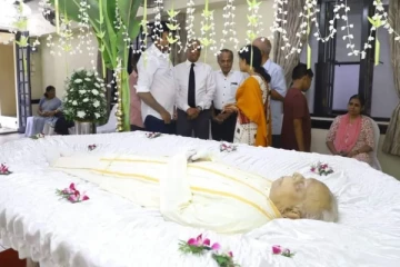 நாளை யாழில் அஞ்சலிக்காக எடுத்துச் செல்லப்பட்டுள்ள சம்பந்தன் உடல்