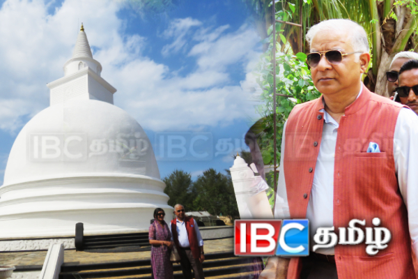 பொத்துவில் முஹுது மஹா விகாரைக்கு இந்திய உயர்ஸ்தானிகர் திடீர் விஜயம்