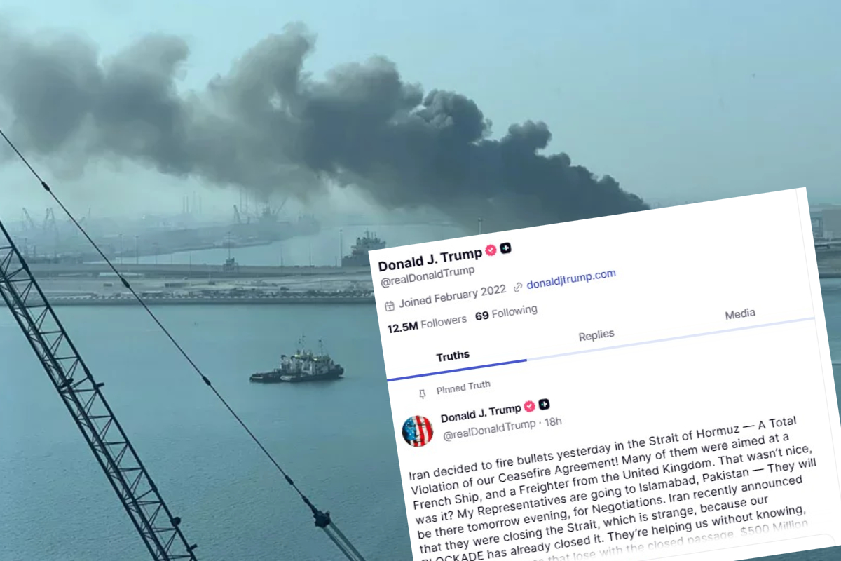 ஹோர்முஸ் நீரிணையில் பதற்றம் - பிரான்ஸ் கப்பல் மீது துப்பாக்கிச் சூடு | French Ship Hit Warning Shots In Strait Of Hormuz