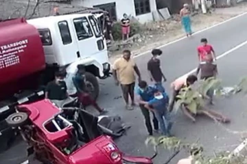 கொழும்பில் பரபரப்பை ஏற்படுத்திய முச்சக்கரவண்டி சாரதி ; திடீர் உயிரிழப்பு