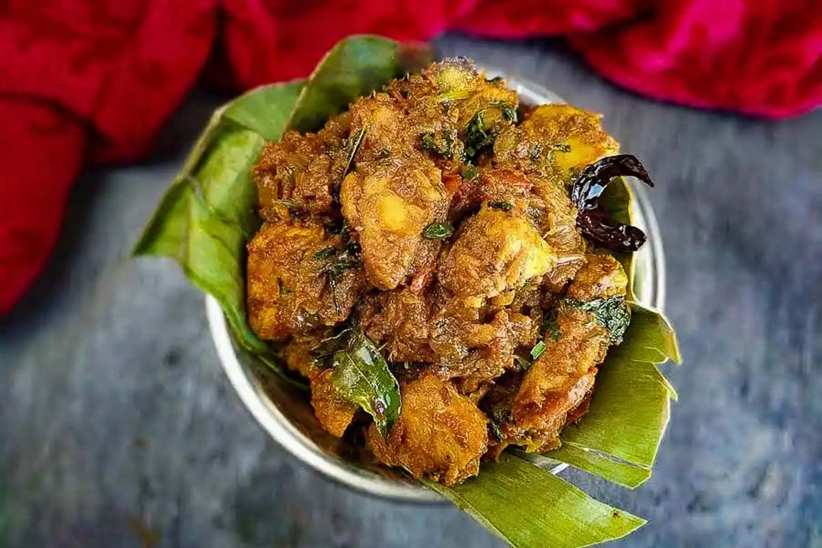 ஆந்திர ஸ்டைல் சுவையான கார்லிக் சிக்கன்... வெறும் 10 நிமிடம் போதும் | How To Prepare Andhra Garlic Chicken Fry Recipe