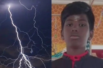 பெற்றோர்கள் கூறியதை மீறி ஏரிக்கு சென்ற பள்ளி மாணவன் இடி தாக்கியதில் உயிரிழப்பு