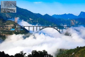 உலகின் மிக உயரமான ரயில்வே பாலம்! இன்று திறப்பு