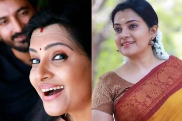 ரீல் கணவருடன் ரொமான்ஸ் செய்த பிரபல நடிகை ஸ்ருதி! தீயாய் பரவும் காட்சிகள்