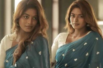 காந்தப்பார்வையில் ஈர்க்கும் நடிகை வினுஷா தேவி!! புகைப்படங்கள் இதோ..