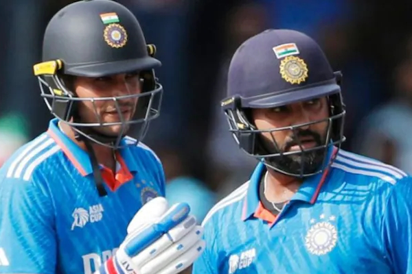 shubman gill - rohit sharma