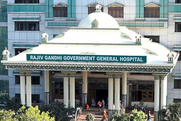 கொரோனா நோயாளிகள் இல்லாத நாளாக மாறிய சென்னை ராஜீவ் காந்தி அரசு மருத்துவமனை..! - தமிழ்நாடு
