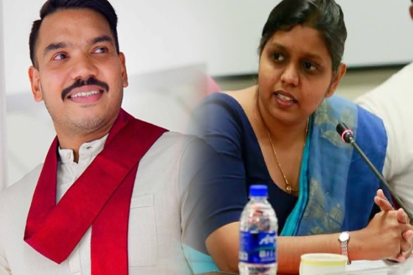 மக்களை பற்றி பேச நாமல் ராஜபக்சவுக்கு அருகதை இல்லை ; எம்.பி. லக்மாலி ஹேமச்சந்திரா | Namal Rajapaksa Has No Right To Speak People