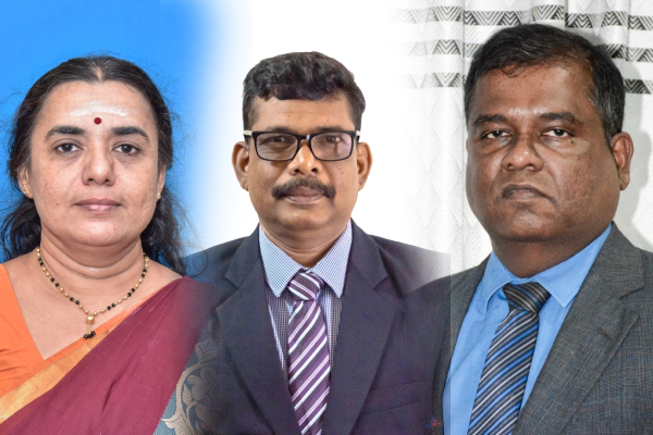 யாழ். பல்கலைக்கழகத்தில் புதிதாக மூன்று பேராசிரியர்கள் நியமனம்! | 3 New Professors Appointed University Of Jaffna யாழ். பல்கலைக்கழகத்தில் புதிதாக மூன்று பேராசிரியர்கள் நியமனம்! | 3 New Professors Appointed University Of Jaffna