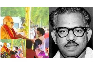 நாவலர் நெடுஞ்செழியன் சிலையை தமிழக முதலமைச்சர் மு.க.ஸ்டாலின் திறந்து வைத்தார்