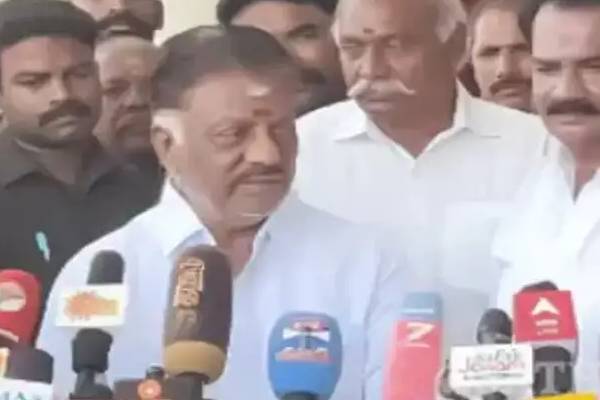 ஈபிஎஸ்-ஐ முதல்வர் வேட்பாளராக ஏற்க தயாரா? ஓபிஎஸ் சொன்ன பதில்! | Panneerselvam About Cm Candidate Edappadi