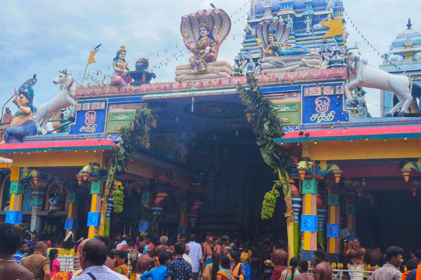 யாழ் - நயினை நாகபூசணி அம்மன் ஆலயத்தில் அலைகடலென திரண்ட பக்தர்கள்!(Photos) | Devotees Gathered At Naina Nagabhusani Amman