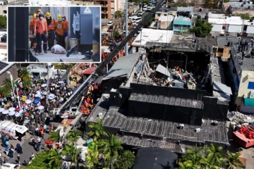 டொமினிகன் குடியரசு இரவு விடுதி விபத்து: 221 ஆக உயர்ந்த பலியானோர் எண்ணிக்கை