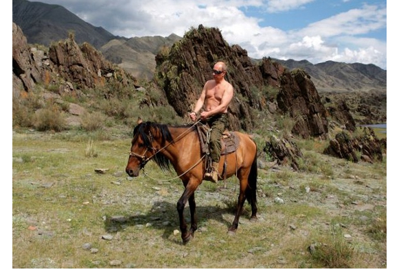 சட்டையின்றி குதிரை சவாரி செய்த ரஷ்ய அதிபர் புதின் -  ஜி-7 மாநாட்டில் கேலி செய்த தலைவர்கள் | G7 Leaders Russian President Putin Over Shirtless