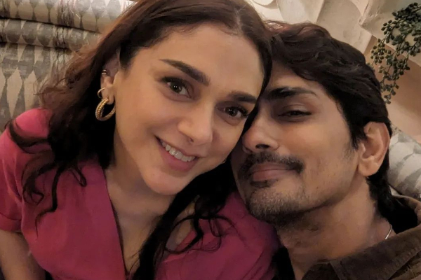 அதிதியை பார்ட்னர் என குறிப்பிட்ட சித்தார்த்.. இது தெரியாம போய்டுச்சே என அதிதி கமெண்ட் | Siddharth Bday Post For Aditi Rao