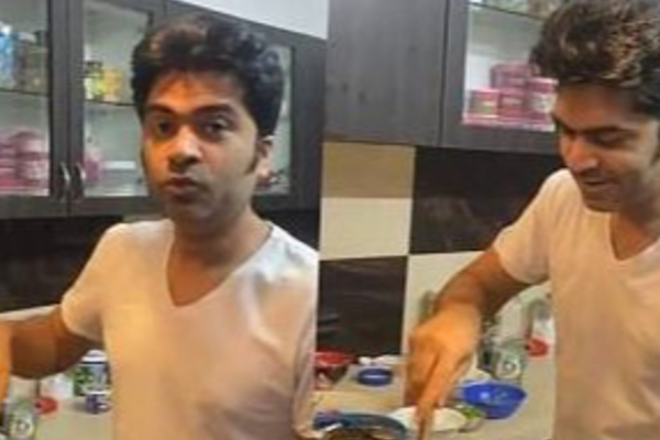 அழகாக மாறியதும் சிம்புக்கு இவ்வளவு ரசிகர்கள் பட்டாளமா? சாதனை படைத்த சிம்புவின் சமையல் வீடியோ! | Actor Silambarasan Cooking Video Viral