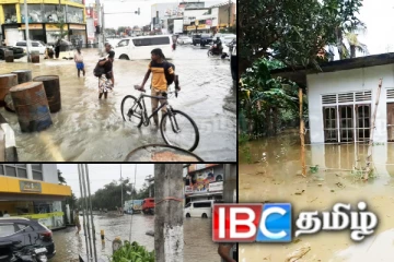 முற்றாக வெள்ளத்தில் மூழ்கிய ஜா - எல நகரம்