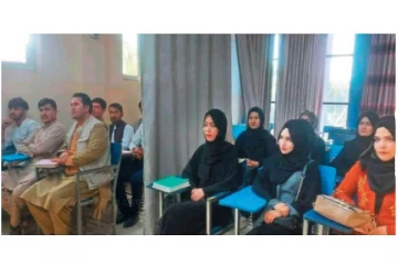 ஆப்கன் கல்லூரியில் மாணவ, மாணவிகளுக்கு நடுவே திரைச்சீலை அமைத்து வகுப்புகள் - தாலிபானின் ஆட்சியின் நிலை