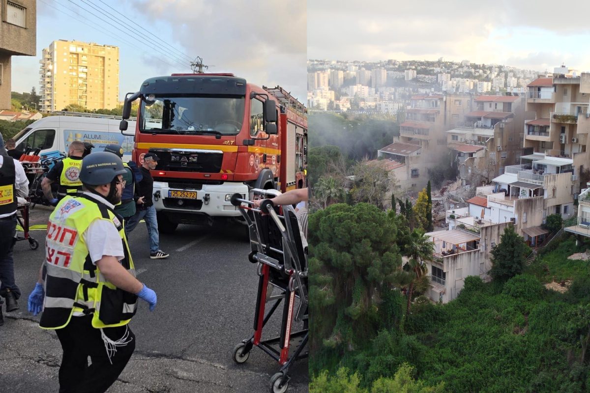 இஸ்ரேலின் ஹைஃபா நகரை நேரடியாக தாக்கிய ஈரானிய ஏவுகணை | Iranian Missile Directly Hits Israeli City Haifa