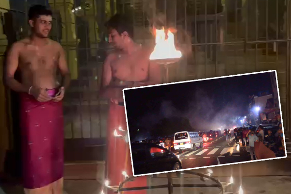 புத்தாண்டை முன்னிட்டு நல்லூரில் தீபம் ஏற்றி வழிபாடு | New Year Celebration 2026 In Sri Lanka புத்தாண்டை முன்னிட்டு நல்லூரில் தீபம் ஏற்றி வழிபாடு | New Year Celebration 2026 In Sri Lanka