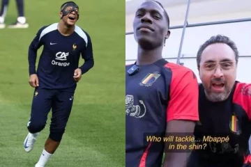 எம்பாப்பே தாடை உடைபடும்... பெல்ஜியம் அணி வெளியிட்ட பகீர் காணொளி