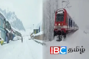 ஜம்மு காஷ்மீரில் விடாது பொழியும் வெள்ளை மழை : மக்கள் பெரும் திண்டாட்டம்