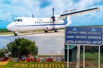 பலாலி சர்வதேச விமான நிலையத்தின் விமான சேவைகள் மீண்டும் ஆரம்பம்