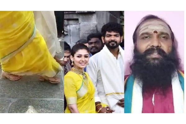 திருப்பதியில் செருப்புடன் போட்டோ ஷூட் நடத்திய சர்ச்சை - நயன்- விக்கிக்கு நோட்டீஸ் - தேவஸ்தானம் அதிரடி - தமிழ்நாடு