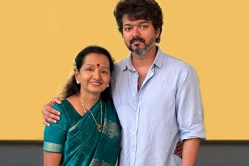 வாகை சூடு விஜய்..! தமிழக வெற்றி கழகத்திற்கு விஜய்யின் தாய் ஷோபா வாழ்த்து