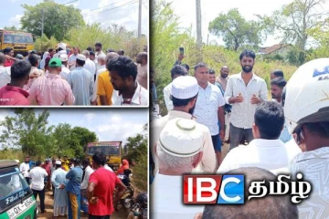 வவுனியாவில் வெடித்த கவனயீர்ப்புப் போராட்டம்