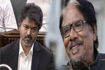பாரதிராஜாக்கு முதலமைச்சர் விஜய் நேரில் அஞ்சலி