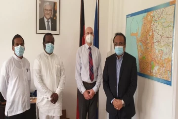 இலங்கைக்கான ஜேர்மன் தூதுவருக்கும் தமிழ் தேசிய கூட்டமைப்பினருக்குமிடையே விசேட சந்திப்பு