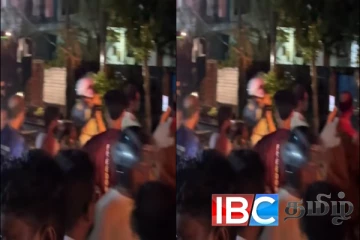 மட்டக்களப்பில் இரவு நேரம் பற்றியெரிந்த உணவகம் : நள்ளிரவு வரை பரவிய தீ