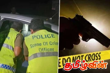 வேன் மீது பொலிஸார் துப்பாக்கிச்சூடு : ஒருவர் கைது