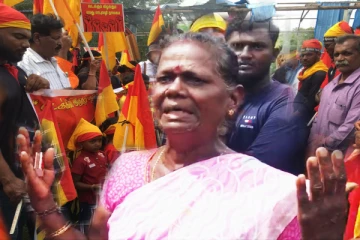 குழந்தைகளை தாட்ட நிலத்தில் இராணுவம்..! அன்னை பூமியை மீட்க வேண்டும் - வீரத்தாயின் உரிமைக்குரல்