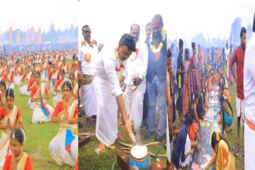 தமிழர் தாயகத்தில் நடைபெற்ற மாபெரும் பொங்கல் திருவிழா