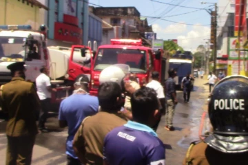 மட்டக்களப்பில் இன்று காலை பாரிய தீ விபத்து