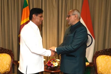 எதிர்க்கட்சித் தலைவரை சந்தித்த இந்திய உப ஜனாதிபதி