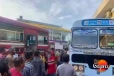 පොළොන්නරුවේ බස් ගැටුමක් - වර්ජනයකුත් අරඹයි