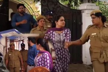 ரோகினியின் கொட்டத்தை அடக்கிய மீனா... கைது செய்து அழைத்துச் சென்ற போலிசார்