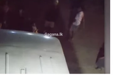 මැරුණු පූසෙකුට අසල්වැසියන් ගුටි කෙළියක - (VIDEO)