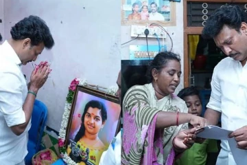 ஸ்ரீமதி பெற்றோரை சந்தித்த அமைச்சர் அன்பில் மகேஷ்! கடும் நடவடிக்கை எடுக்கப்படும் என உறுதி