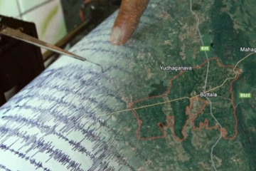 இலங்கையில் இன்று மீண்டும் உணரப்பட்ட நிலநடுக்கம்